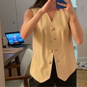 By Malene Birger Simonse Leather Vest